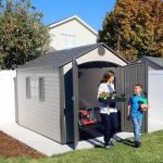 Lifetime 8 ft. x 10 ft. Outdoor Storage Shed – 60056 - Image 2