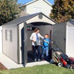 Lifetime 8 ft. x 10 ft. Outdoor Storage Shed – 60056 - Image 4