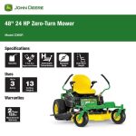 John Deere Z365R 48 in. 24 HP Gas Dual Hydrostatic Zero-Turn Riding Mower - Image 4