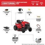 CRAFTSMAN T100 36 in. 11.5 HP Riding Mower - Image 8