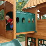 Paramount Wooden Swing Set / Playset - Image 10