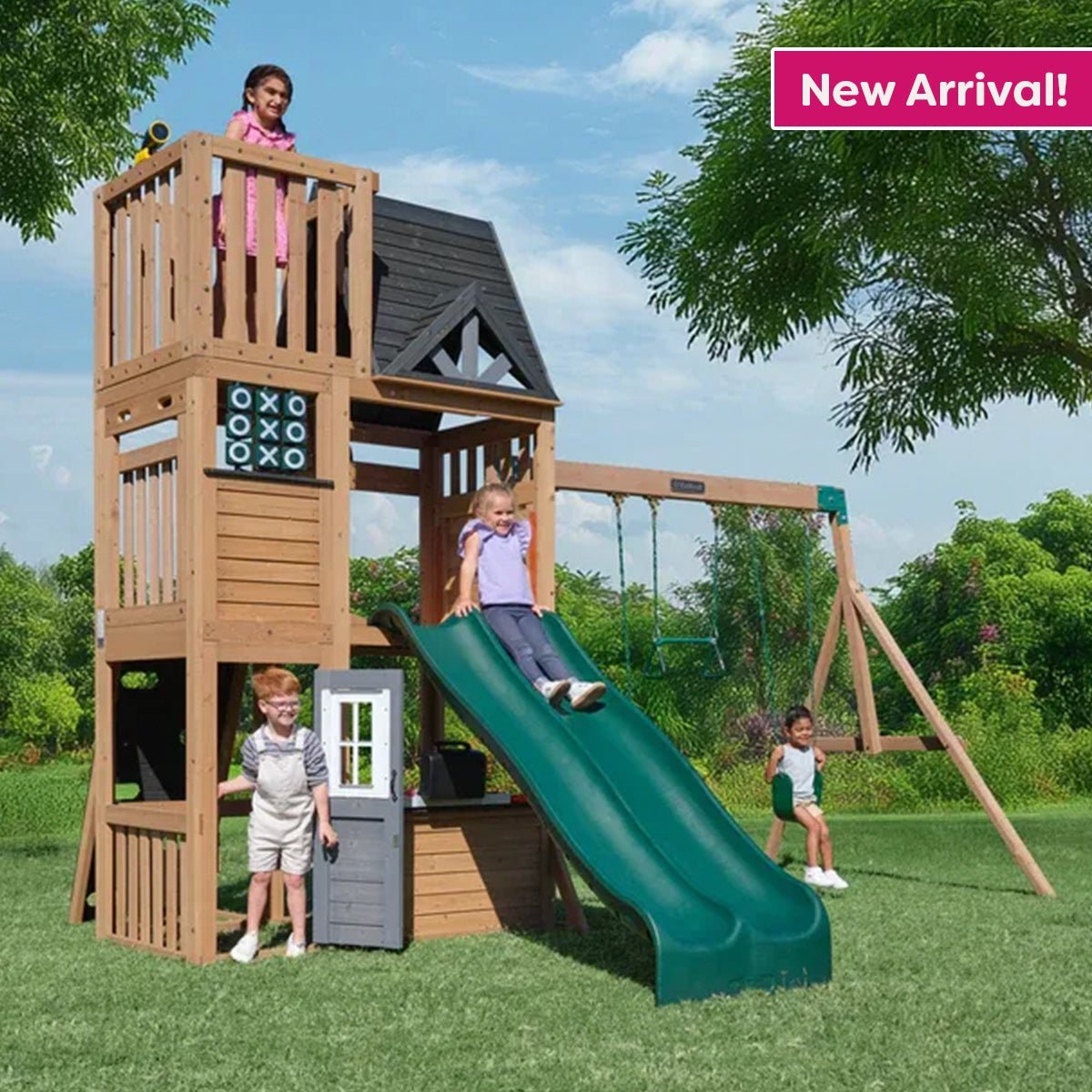 parkwood-post-swing-set-installation-available-2822034 Parkwood Post Swing Set – Installation Available - Prioka