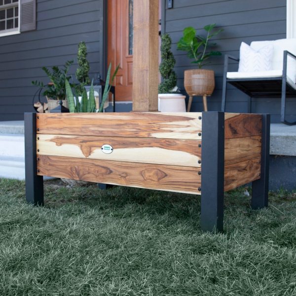 Planter 100% Authentic Teak Wood - Prioka