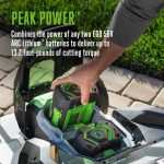 POWER+ Mower 30″ Super Composite Deck with Dual Motors Kit (Two 6Ah Batteries) - Image 4