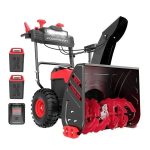 Powersmart 24-Inch 80V Cordless Battery Snow Blowers - Image 4