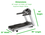 Precor 956i Experience Treadmill - Image 2