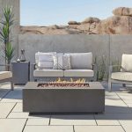 Real Flame Aegean 50″ Rectangle Propanes Gas Outdoor Fire Tables - Image 3