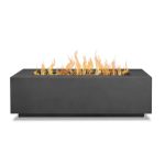 Real Flame Aegean 50″ Rectangle Propanes Gas Outdoor Fire Tables