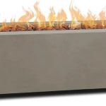Real Flame Aegean 70″ Rectangles Propane Fire Tables