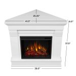 Real Flame Chateau Corner Electrics Fireplace. - Image 5