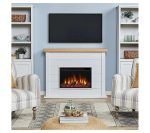 Real Flame Marshall 49″ Slim Electric Fireplaces. - Image 7