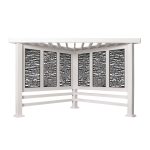 Richmond Modern Steel Cabana Pergola - Image 3