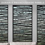 Ridgedale Modern Steel Cabana Pergola with Conversational Seating - Image 8