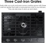 Samsung 36″ Gas Cooktops NA36N6555TS - Image 5