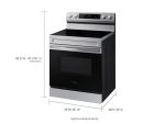 Samsung 6.3 Cu. Ft. Smart Freestanding Electric Range NE63A6311SS - Image 7