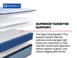 Sealy Posturepedic Plus Spring Paterson II 14" Medium Tight Top Mattress - Image 13