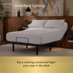 Serta baselogic™ Gold Head and Foot Adjustable Base with Massage & USB - Image 6