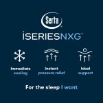 Serta iSeries NXG 2500 Plush Mattress - Contouring Cooling Foam Core Support - Image 9