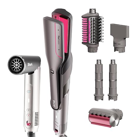 shark-flexfusion-hd651s-ceramic-air-styler-hair-straightener-metallic-mist-9082986 Shark FlexFusion HD651S Ceramic Air Styler & Hair Straightener – Metallic Mist - Image 1