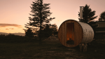 Shenandoah 4 Person Barrel Sauna - Image 15