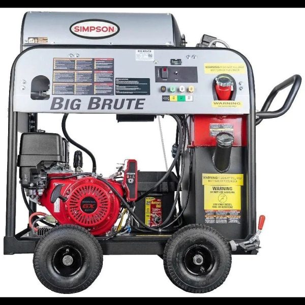 Simpson BB65106 Big Brute Professional 4000 PSI (Gas-Hot Water) Pressure Washer – UK Fast Gas - Prioka