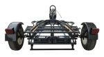 Single Rail Motorcycle Trailer – Compact, Easy-to-Tow Hauler for One Bike - Image 3