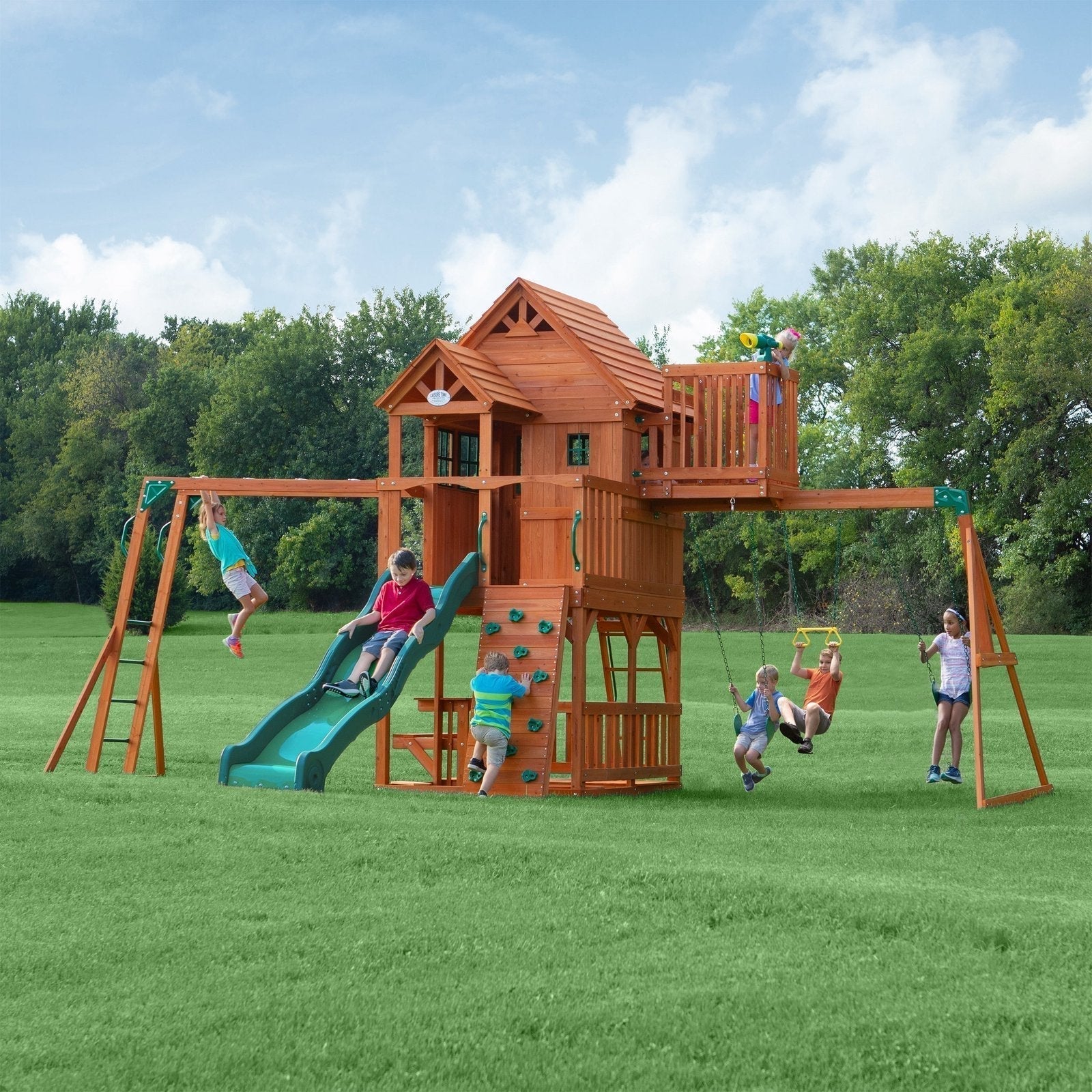 skyfort-ii-swing-set-2185098-2 Skyfort II Swing Set - Prioka