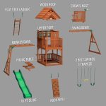Skyfort II Swing Set - Image 3