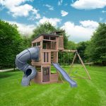 Skyline Lookout Wooden Outdoor Playset - Image 2