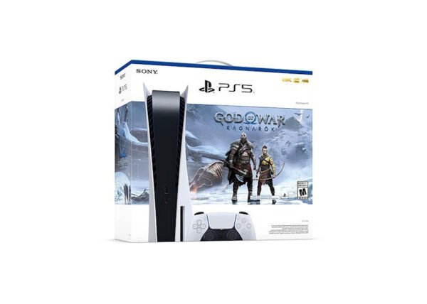sony-playstation-5-ps5-blu-ray-edition-god-of-war-ragnaroek-jpn-plug-console-bundle-cfij-10004-3857192 Sony PlayStation 5 PS5 Blu-ray Edition God of War Ragnarök (JPN Plug) Console Bundle CFIJ-10004 - Image 1