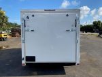 Spartan 12 Enclosed Cargo Trailer Tandem Axle – White Heavy-Duty Cargo Hauler SP7X12TA - Image 2