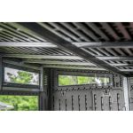 Suncast Modernist 10 ft. x 7 ft. Barn Door Resin Storage Shed - Image 17