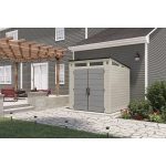 Suncast Modernist 7 x 7 ft. Resin Outdoor Storage Shed, Model BMS7780 - Image 3