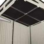 Suncast Modernist 7 x 7 ft. Resin Outdoor Storage Shed, Model BMS7780 - Image 9