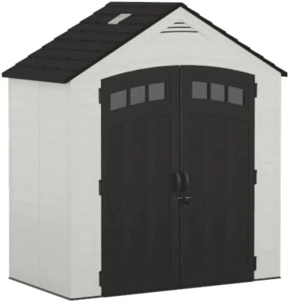 suncast-vista-7-ft-x-4-ft-resin-standard-modern-storage-shed-with-floor-kit-3916150-2 Suncast Vista 7 ft. x 4 ft. Resin Standard Modern Storage Shed with Floor Kit - Prioka