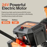 SuperHandy Orange Steel Dolly 5396040 - Image 3