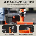 SuperHandy Orange Steel Dolly 5396040 - Image 6