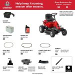 TB30B Compact Riding Lawn Mower - Image 3