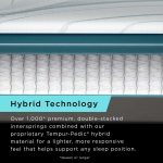 Tempur-Pedic® Adapt® Medium Hybrid 11" Mattress - Image 9
