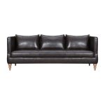 The Corvane – Dark Brown Leather Sofa - Image 8