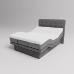 The Dawn House Bed - Adjustable Base Split King Ivory - Floor Model - Image 18