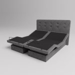 The Dawn House Bed - Adjustable Base Split King Ivory - Floor Model - Image 21
