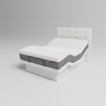 The Dawn House Bed - Adjustable Base Split King Ivory - Floor Model - Image 16