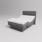 The Dawn House Bed - Adjustable Base Split King Ivory - Floor Model - Image 14