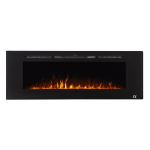 The Sideline 60 Inch Recessed Smart Electric Fireplace 80011 - Prioka