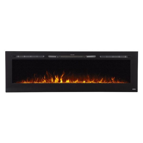 The Sideline 72 Inch Recessed Smart Electric Fireplace 80015 - Prioka