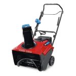 Toro Power Clear 721 QZE 21″ Single-Stage Electric Snow Blowers - Prioka