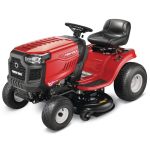 Troy Bilt Bronco 42 in 19 HP Briggs & Stratton Automatic Drive Gas Riding Lawn Tractor with Mow in Reverse - Image 2