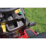 Troy Bilt Bronco 42 in 19 HP Briggs & Stratton Automatic Drive Gas Riding Lawn Tractor with Mow in Reverse - Image 12