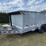 U-DUMP Low Profile Dump Trailer | 83″X14’X48″ | Telescopic | 831414T-48-LP - Prioka